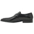 Versace Collection Buckle Logo Leather Brown Shoes - Nova Clothing